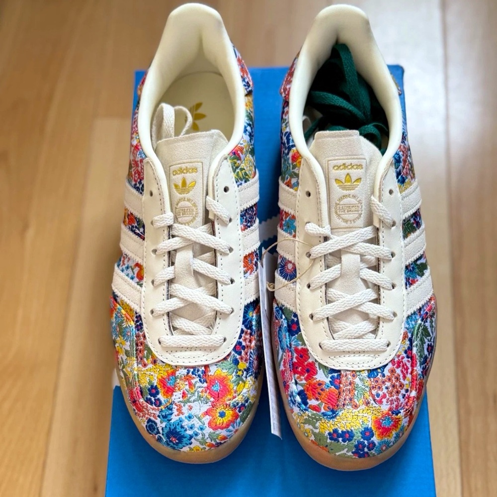 💐 ADIDAS GAZELLE INDOOR x LIBERTY LONDON 💐 - Picture 5 of 6